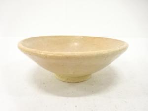 作家物　灰釉　平茶碗